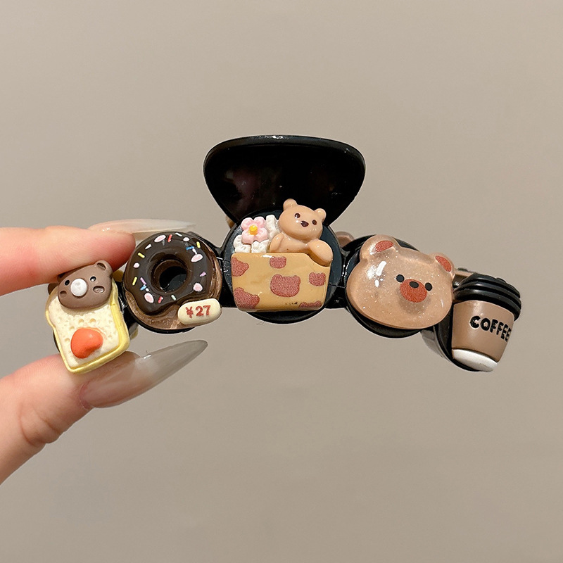 Donuts [glossy black bottom clip]