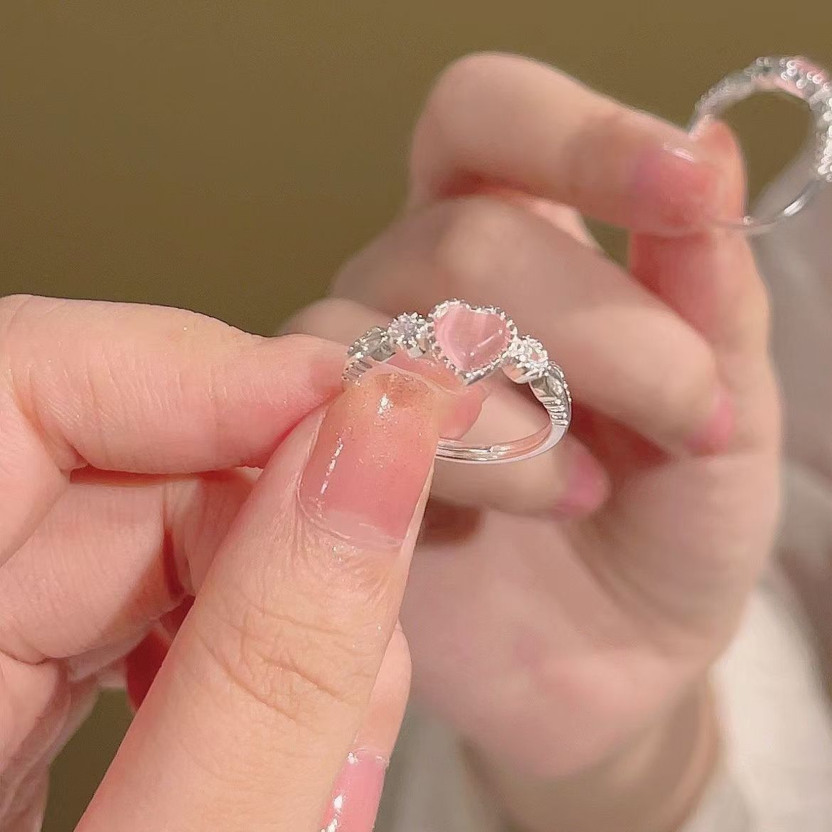 Love Pink Diamond Ring